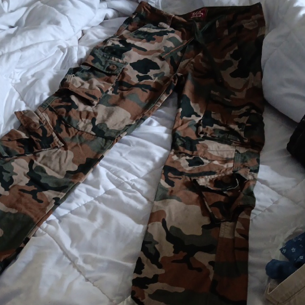 Match Olive Green‎ Camouflage Pants